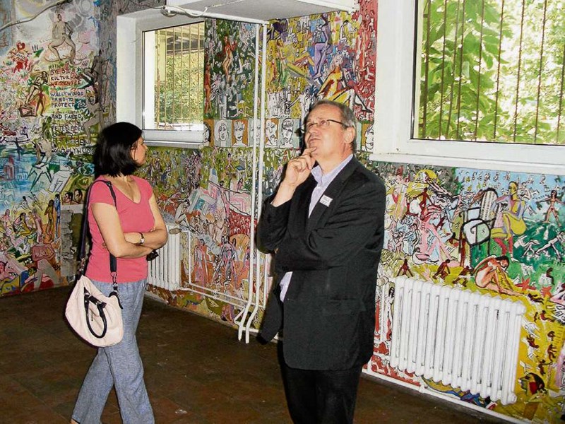 Ansicht aus der Wallywoods-Zeit im Kulturhaus Peter Edel