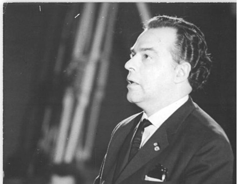 Oberstes Gericht, Globke Prozess, Aussage Peter Edel: Bundesarchiv, Bild 183-B0711-0005-009 (CC-BY-SA 3.0)